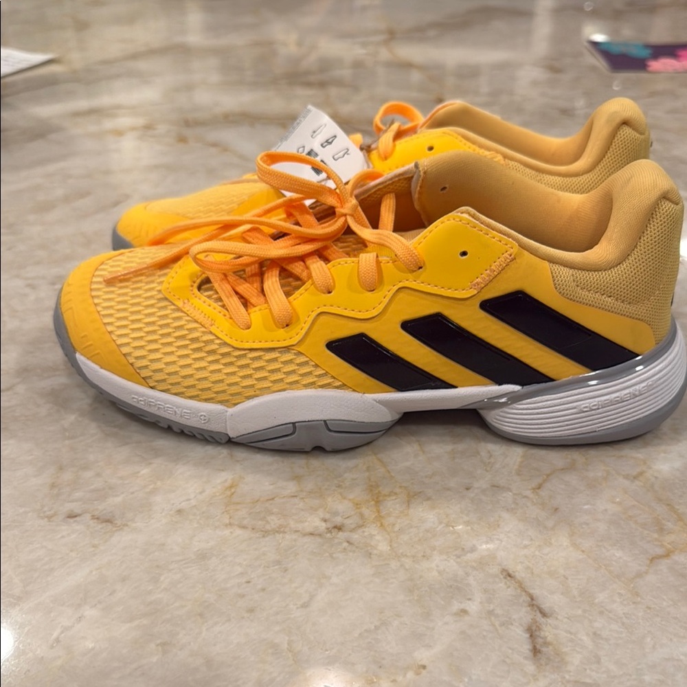 Adidas Yellow Barricade Athletic Shoes